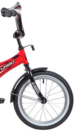 Велосипед Novatrack Turbo 16 2019 красный