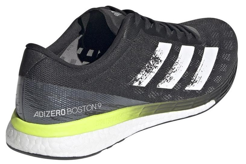 Кроссовки Adidas Adizero Boston 9 M Core Black/Ftw White/Solar Yellow