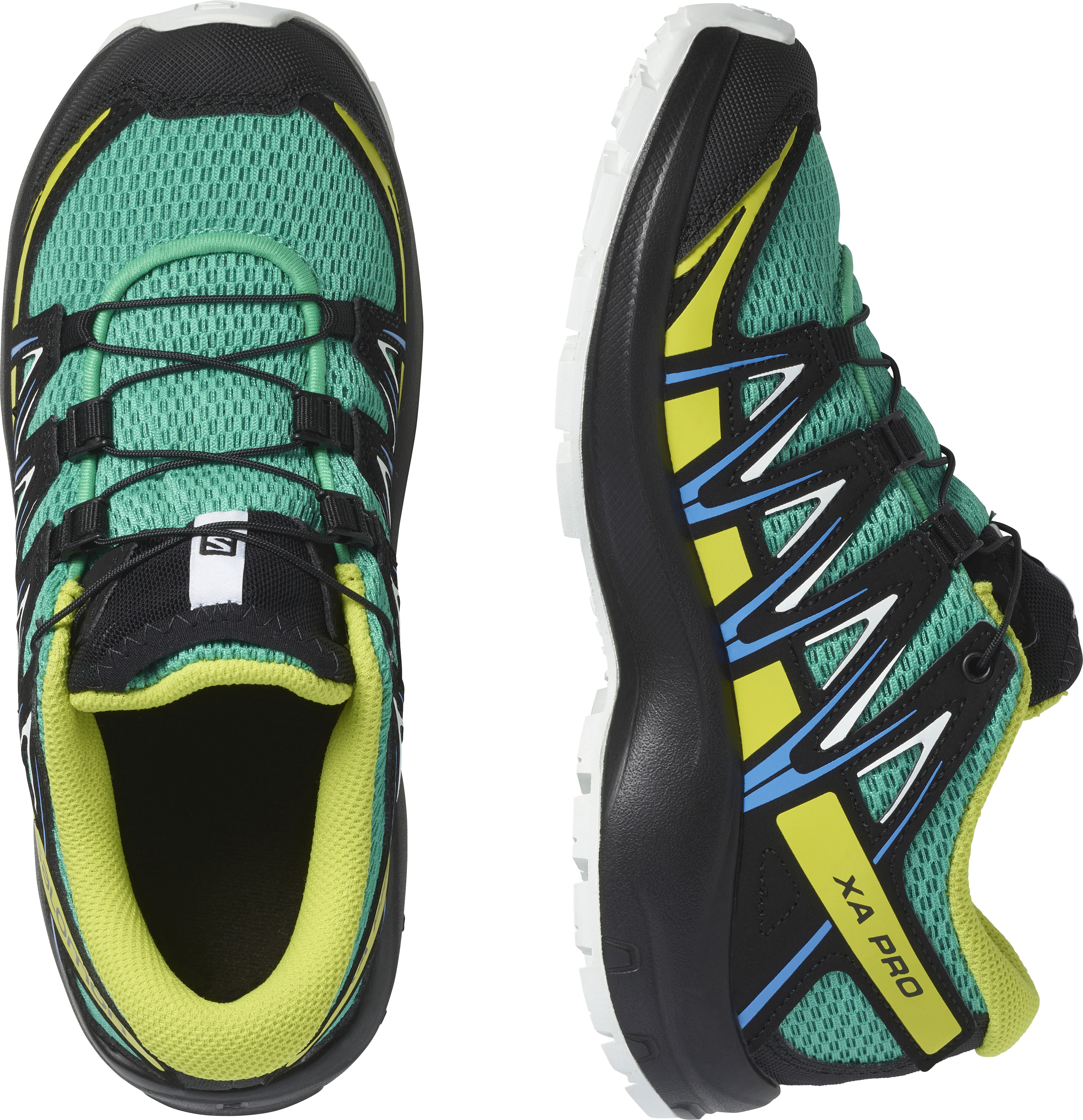 Ботинки детские SALOMON Xa Pro 3D J Mint Leaf/Black/Evening Primrose -  купить в КАНТе