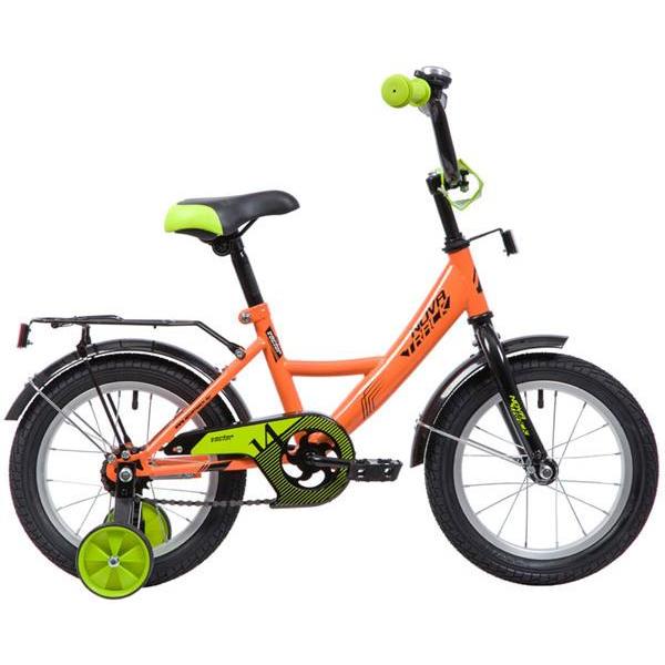 Велосипед Novatrack Vector 14 2019 оранжевый