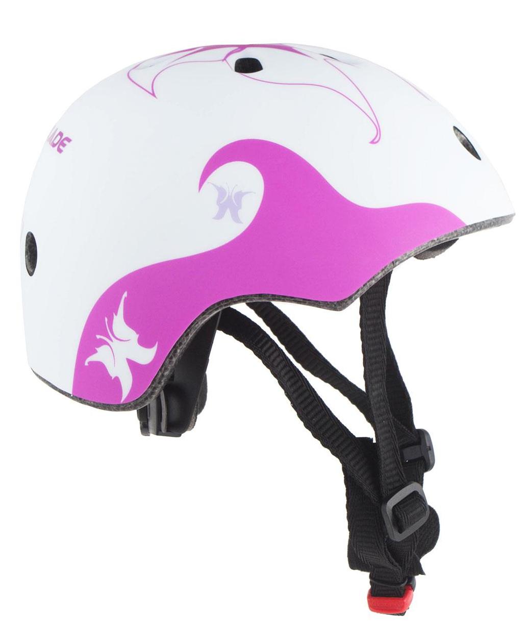 Велошлем Rollerblade 2019 Twist Jr helmet (CE) white/purple