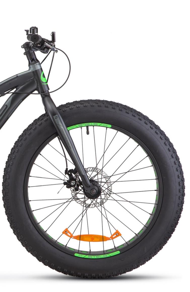Велосипед Stels Aggressor D 24 V010 2020 Черный