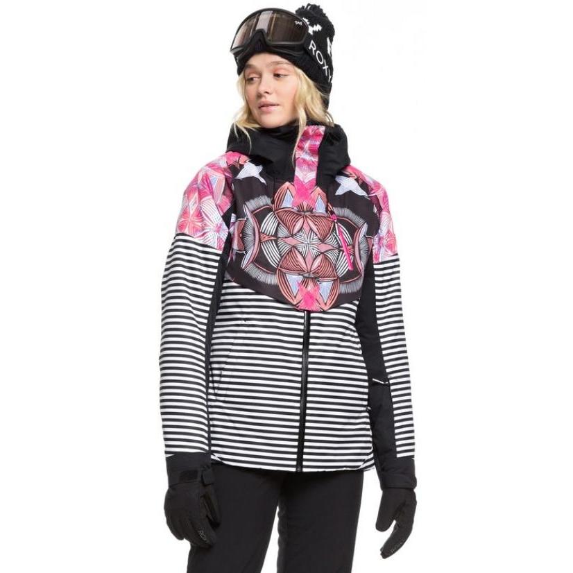 Куртка сноубордическая Roxy 2019-20 Frozen Flow True Black Active Base