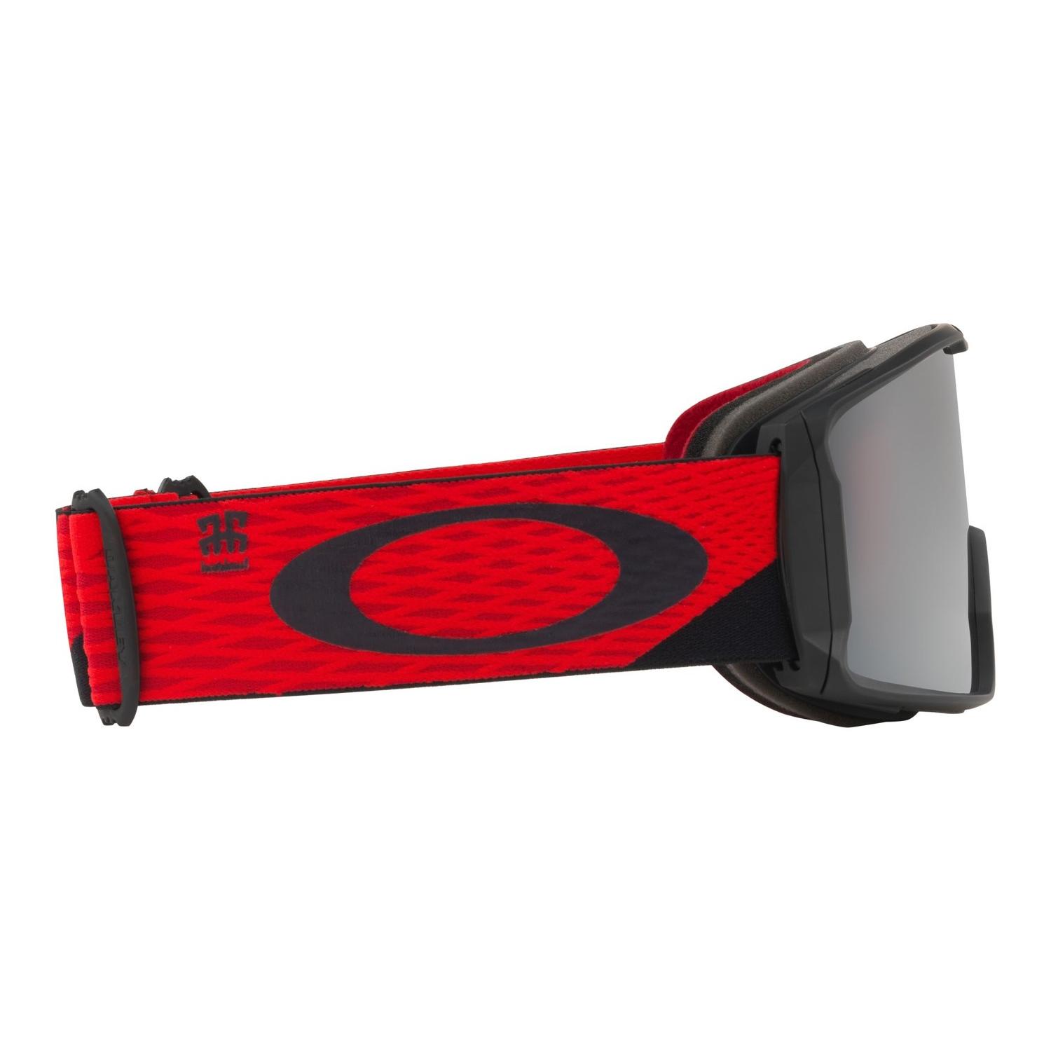 Очки горнолыжные Oakley Line miner Harlaut SIG Shredbot Red Black/Prizm Snow Black Iridium
