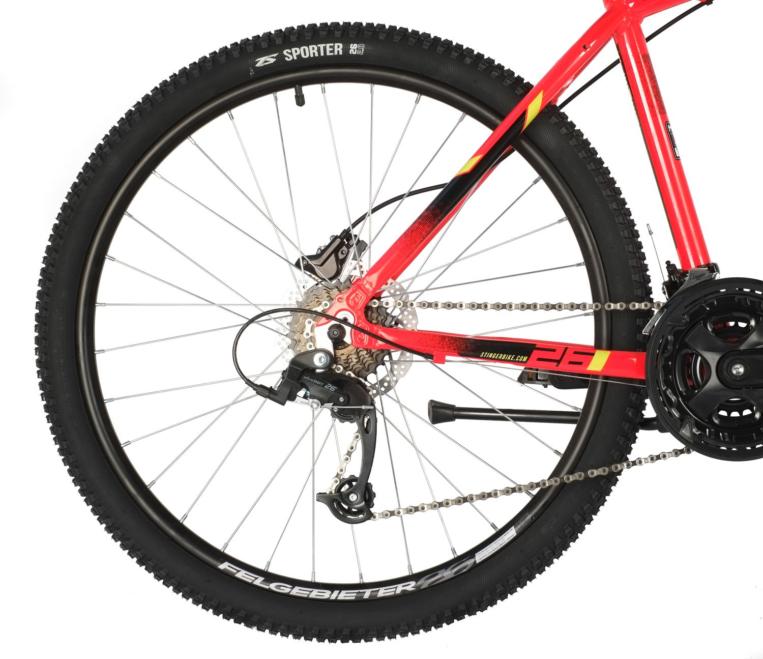 Велосипед Stinger Element Pro 26 Microshift красный