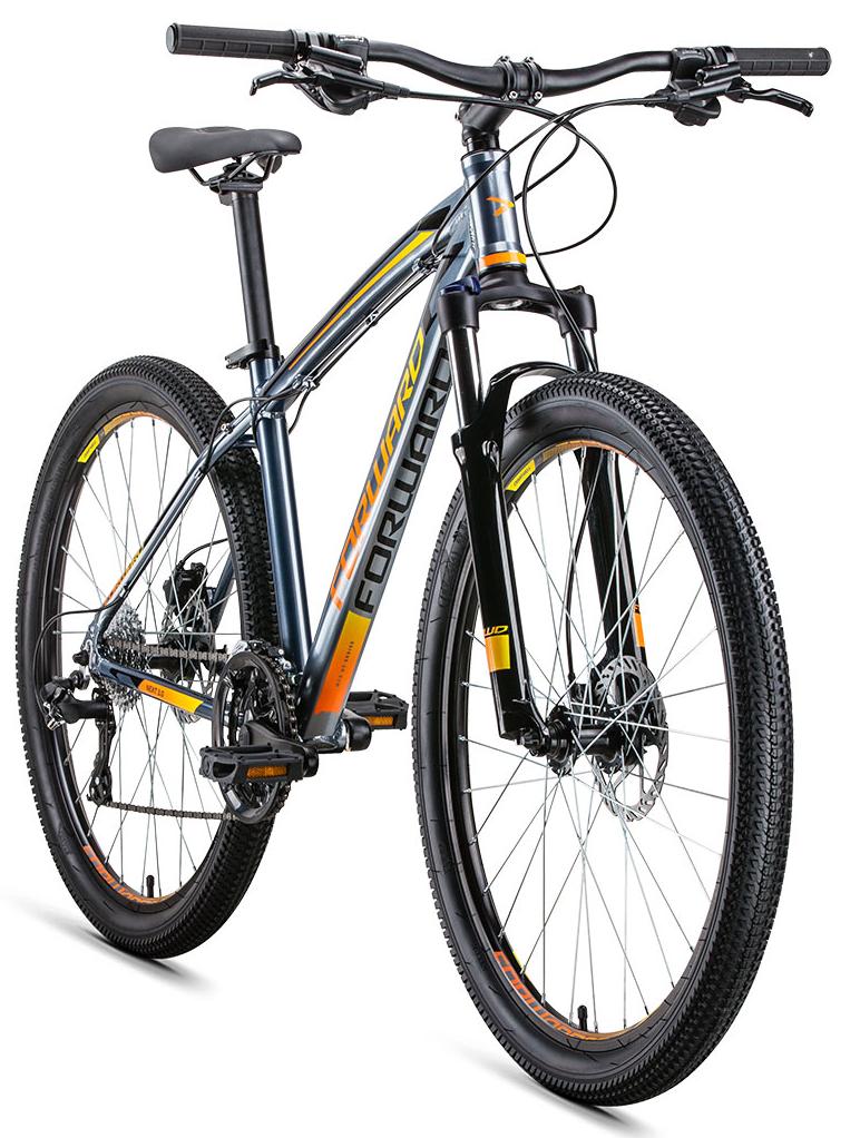 Велосипед Forward Next 27,5 3.0 Disc 2019 Серый/Оранжевый