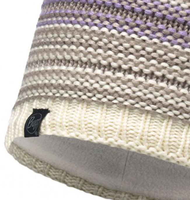 Шапка Buff KNITTED & POLAR HAT NEPER VIOLET