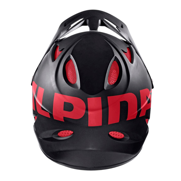 Зимний Шлем Alpina 2018-19 FULLFACE black red