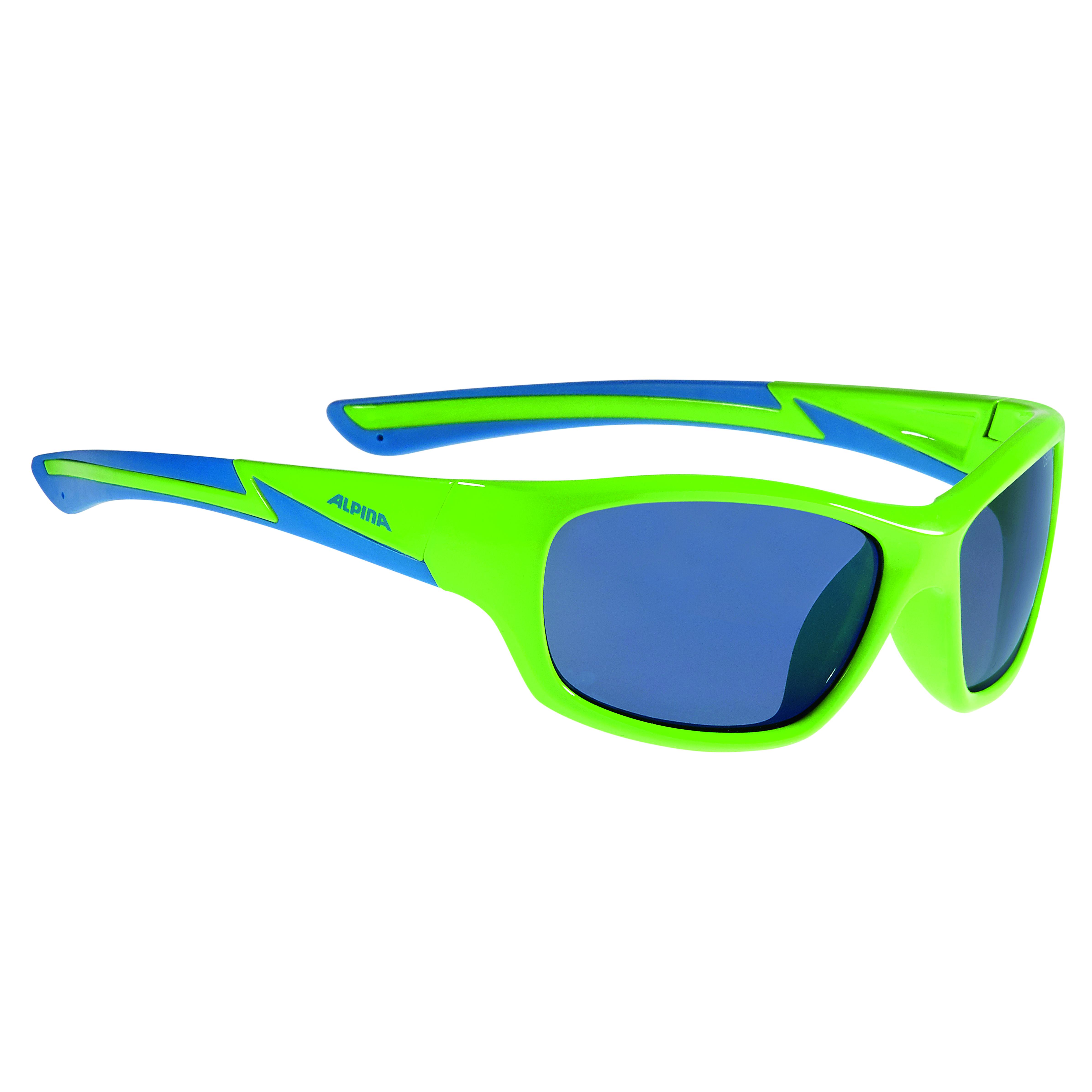 Очки Солнцезащитные Alpina 2018 Flexxy Youth Neon Green-Blue