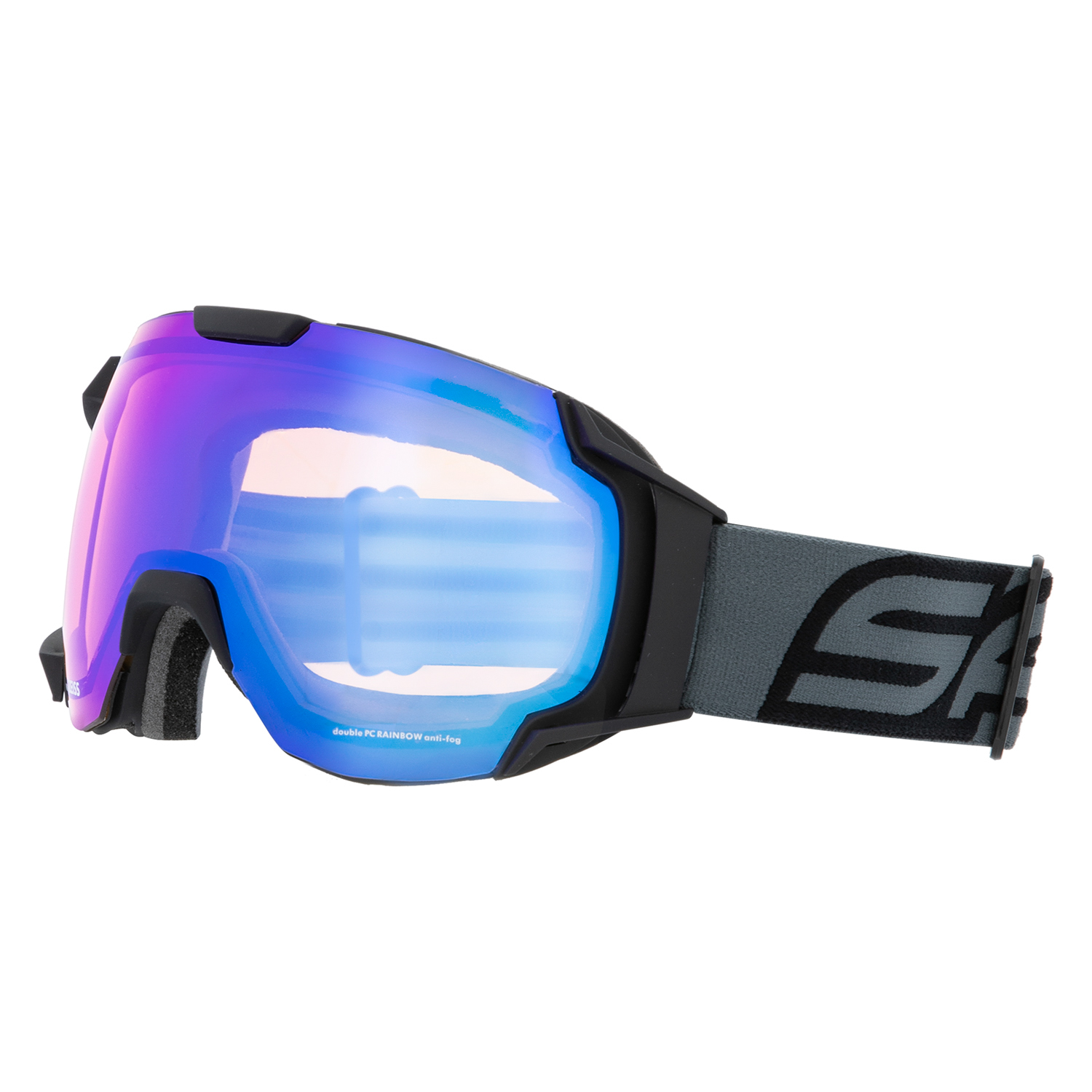 Маска Горнолыжная Salice 619Darwf Black/Darw Radium S2