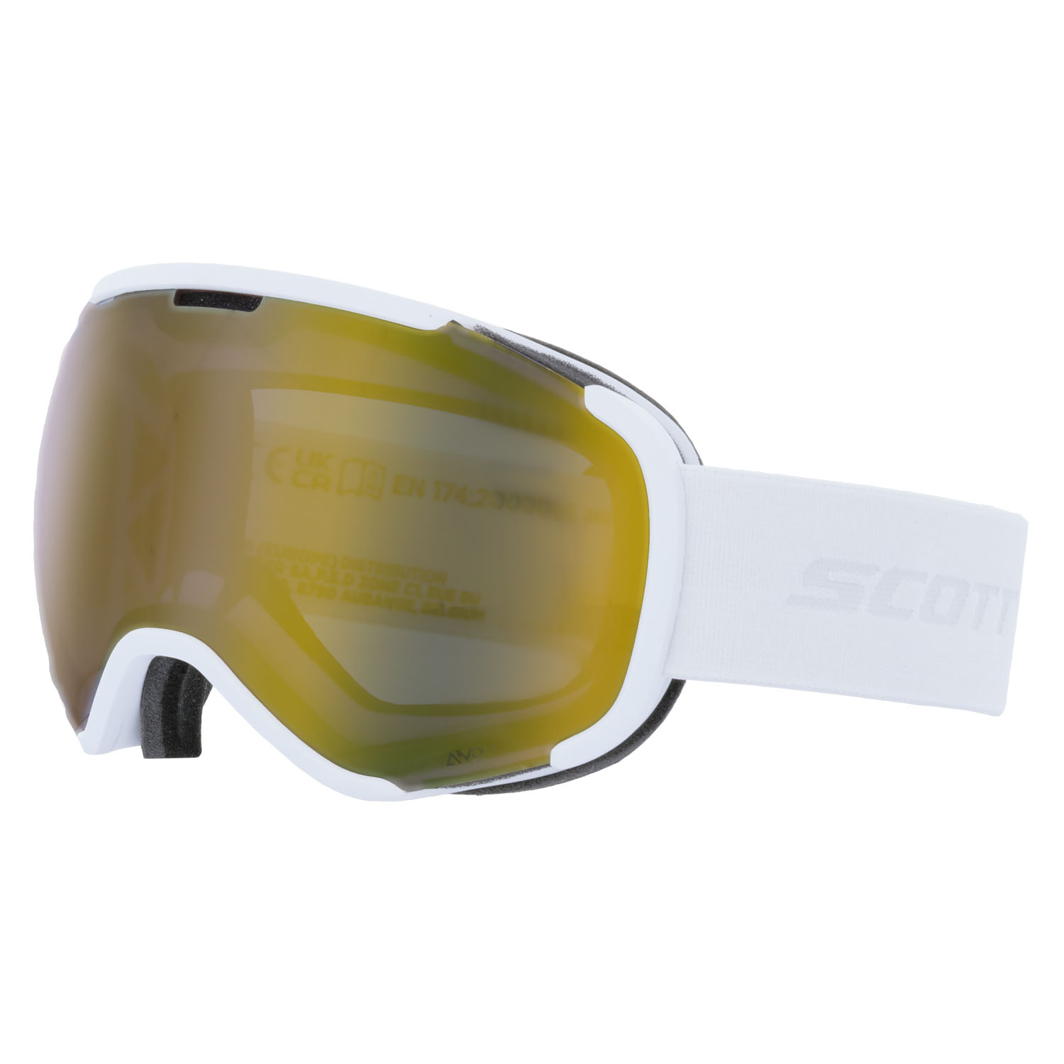 Маска горнолыжная SCOTT Faze II Ls Mineral White/ Light Sensitive ...