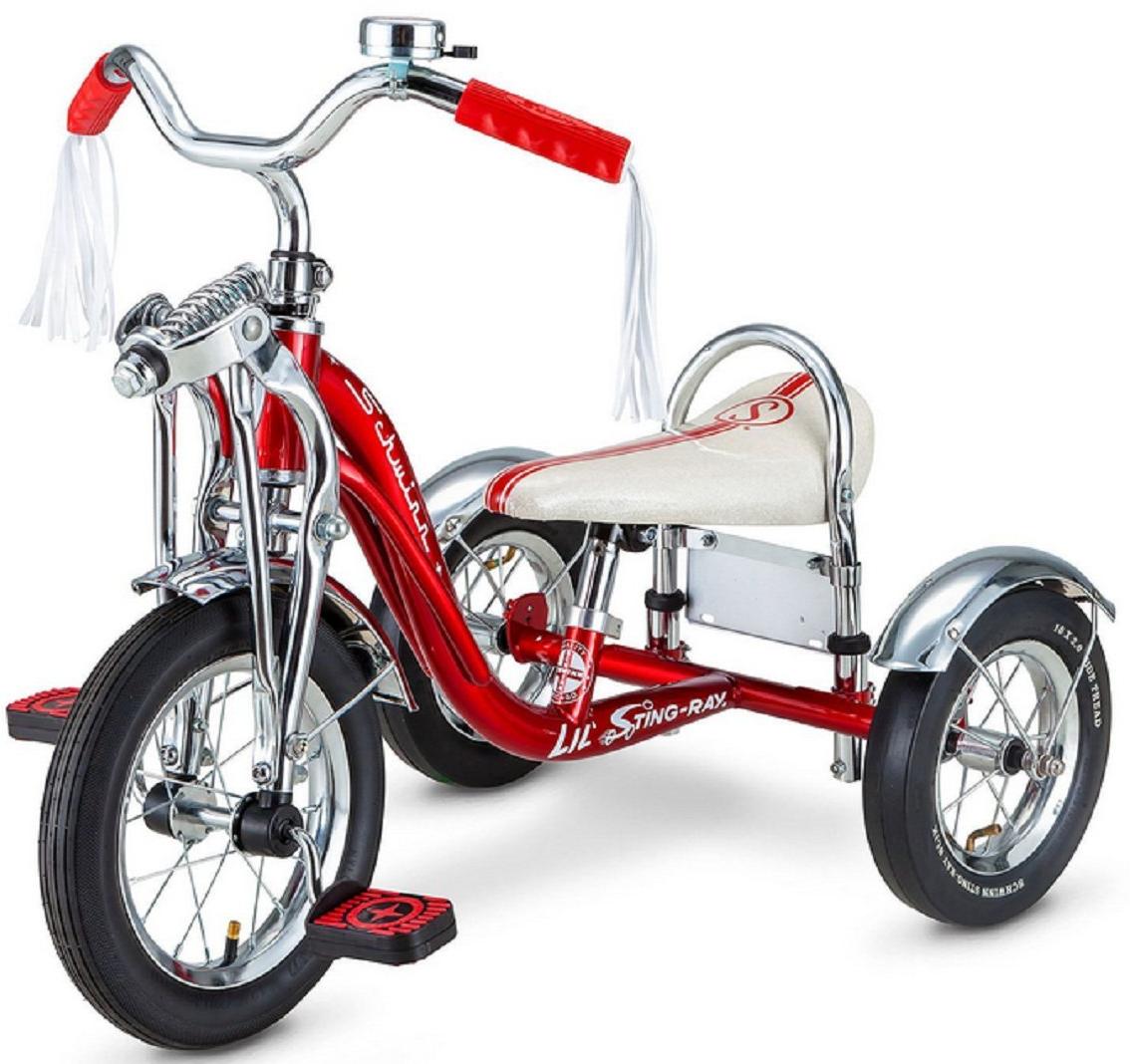 Велосипед Schwinn Lil' Stingray Super Deluxe Trike 2022 Red