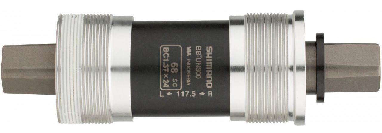 Каретка Shimano UN300, 68/117.5 мм, без болтов, без уп.