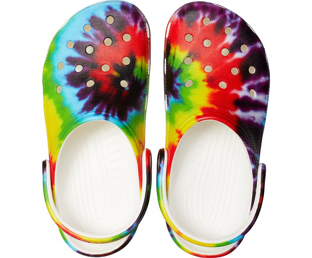 Сандалии Crocs Classic Tie Dye Graphic Clog Multi