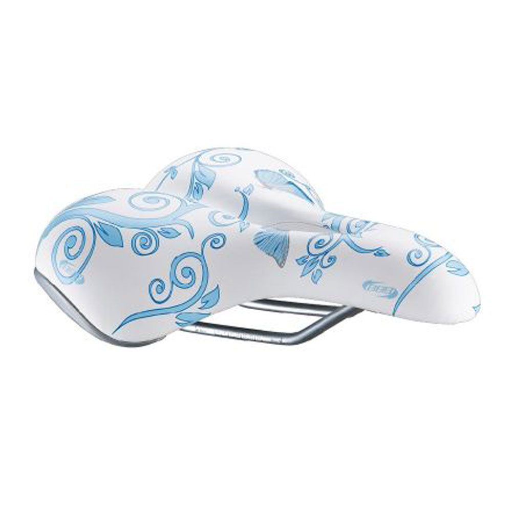 

Седло Bbb Saddle Sports Designshape Butterfly Blue Pink Anatomic