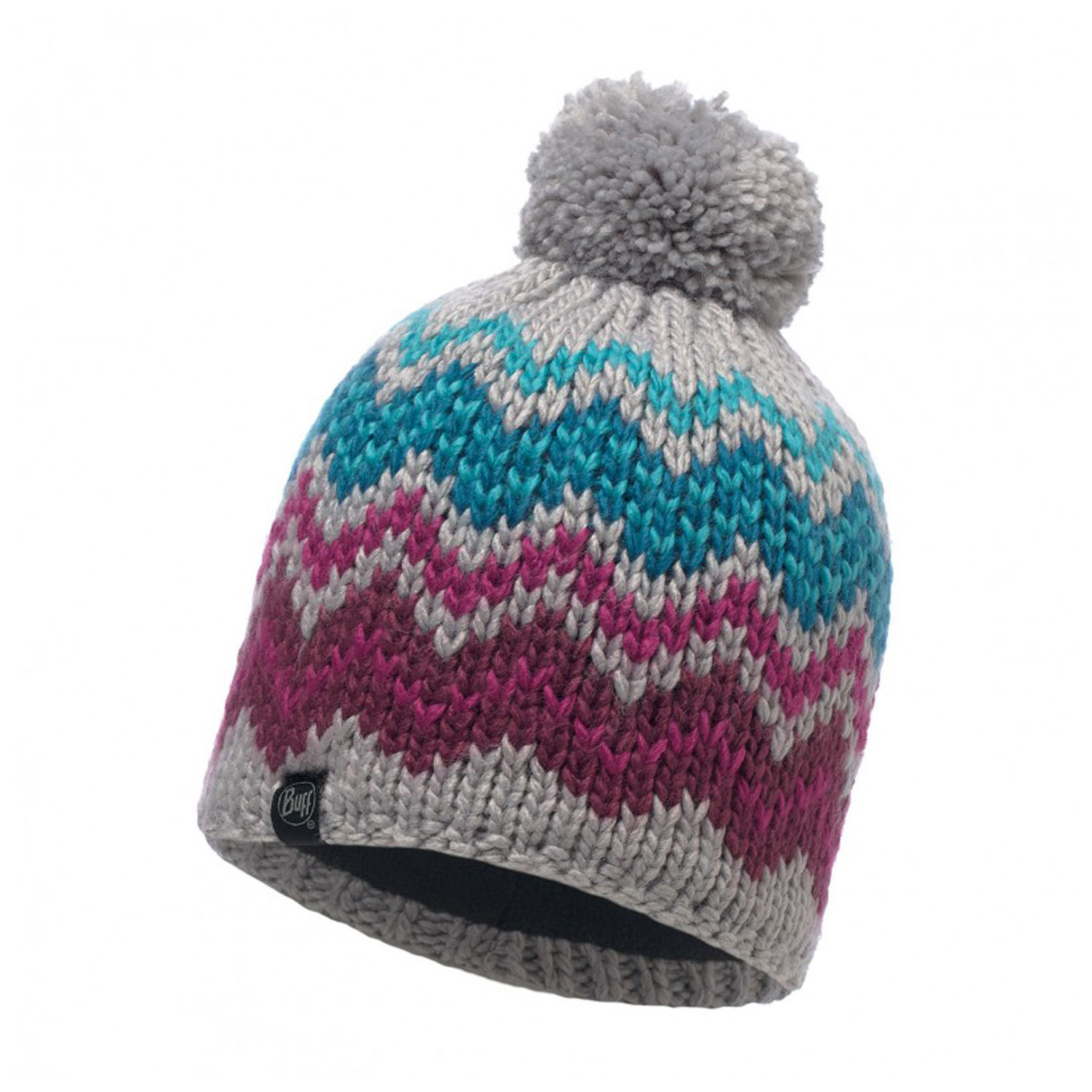

Шапка Buff Knitted & Polar Hat Danke Light Grey