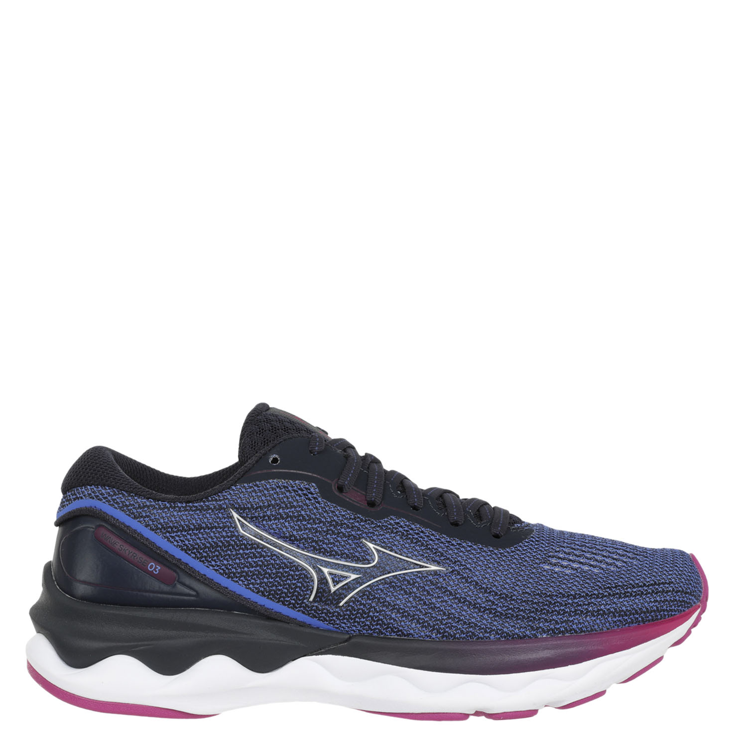 Кроссовки Mizuno Wms Wave Skyrise 3 AmparoB/Silver/FestivalF