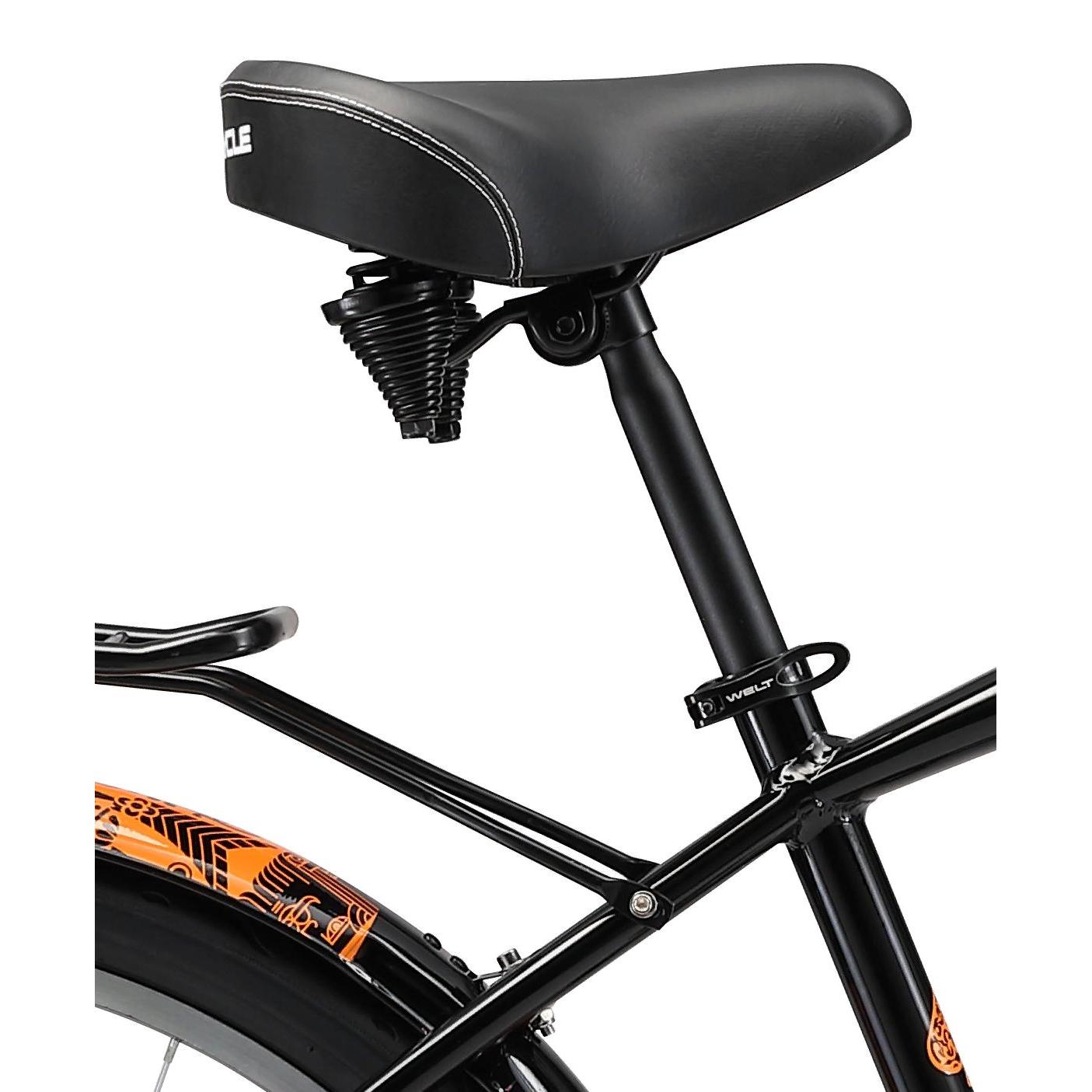 Велосипед Welt King Al 3 2019 black/orange