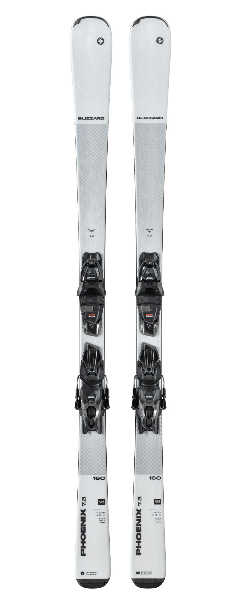 Горные лыжи с креплениями BLIZZARD Phoenix 7.2 + Tlt10 Demo W