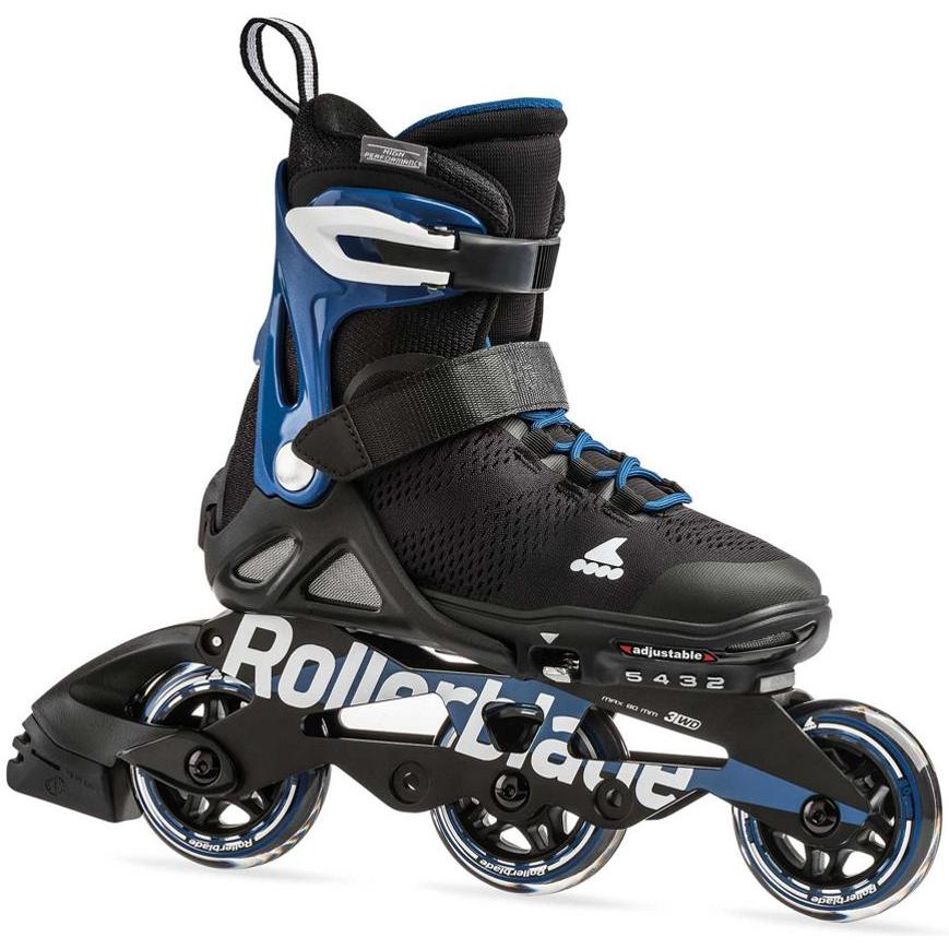 Роликовые коньки Rollerblade Microblade ALU 3WD black/sport blue