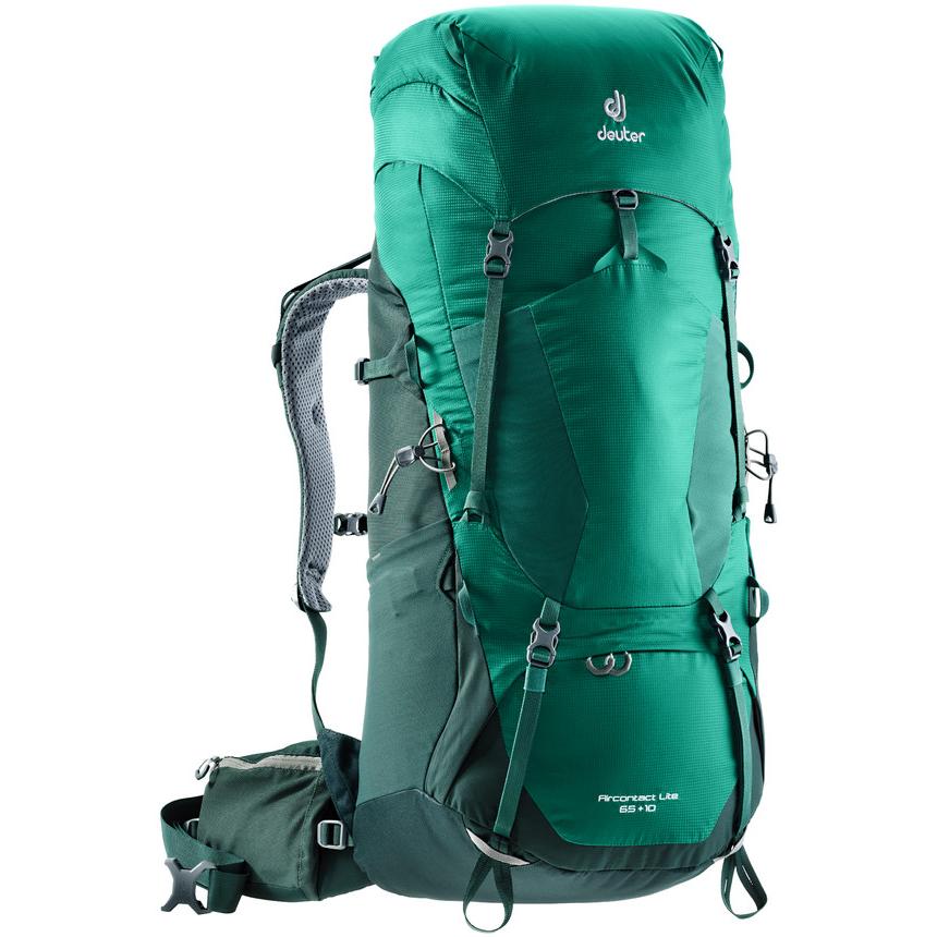 

Рюкзак Deuter 2018 Aircontact Lite 65 + 10 Alpinegreen-Forest