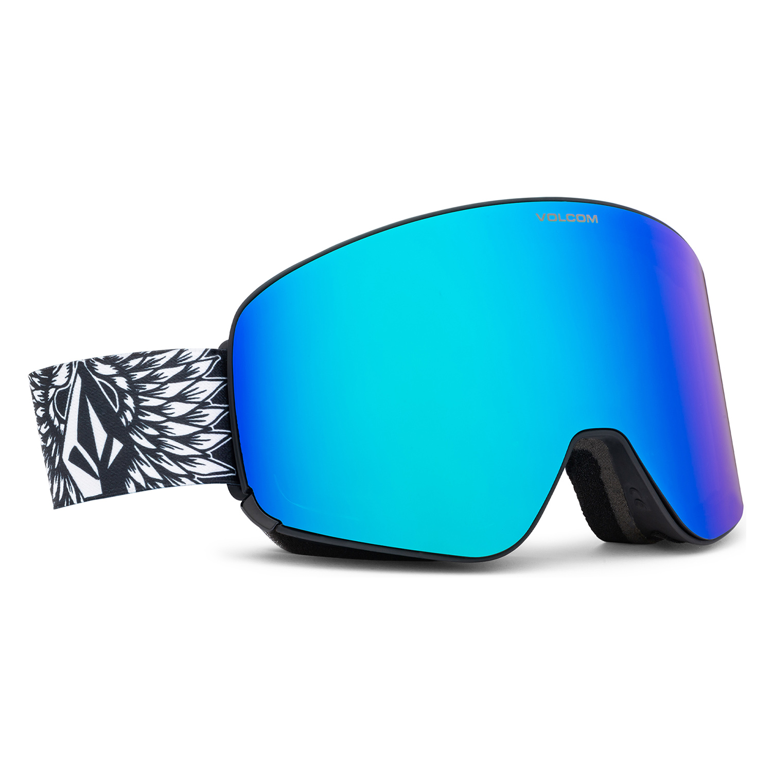 Маска горнолыжная Volcom Odyssey Jamie Lynn/Blue Chrome/Yellow