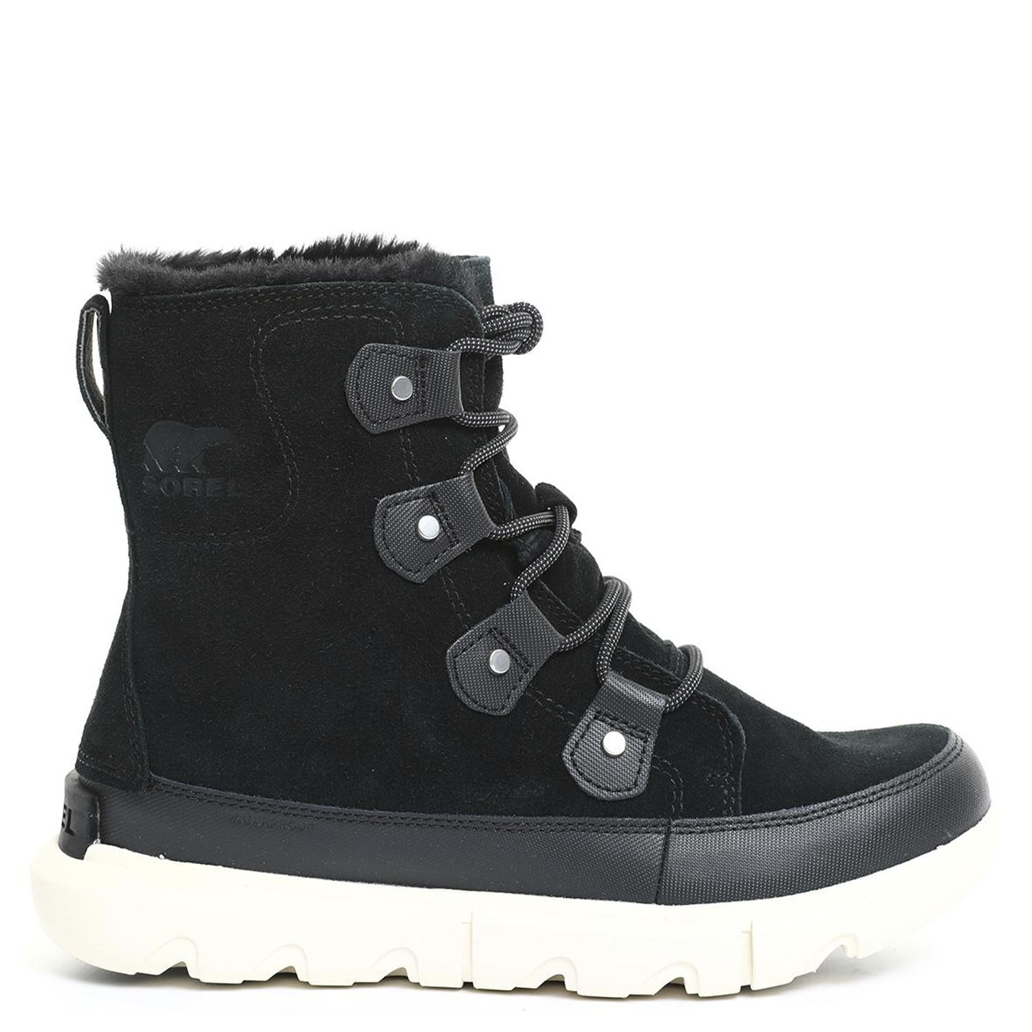 Ботинки Sorel Explorer Ii Joan Faux Fur Wp Black/Fawn