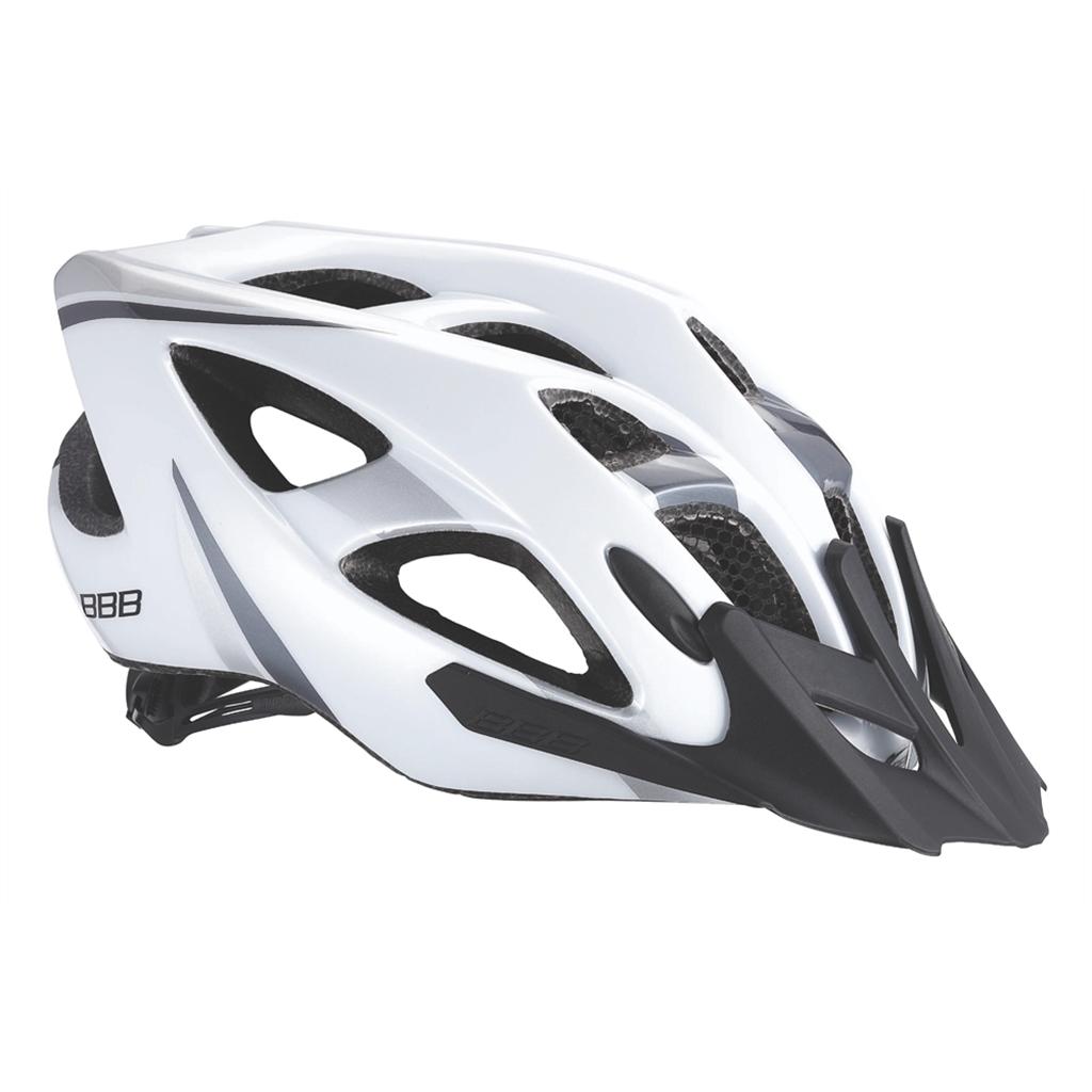 Летний Шлем Bbb 2015 Helmet Elbrus With Visor Matt White