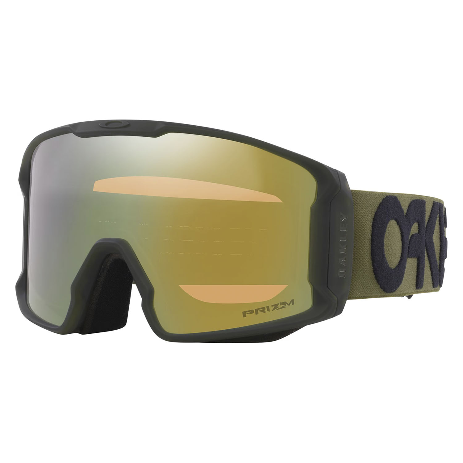 Очки горнолыжные Oakley Line Miner L Matte B1B New Dark Brush/Prizm Sage Gold Iridium