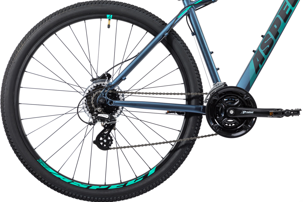 Велосипед Aspect Nickel 29 2020 Сине-зеленый