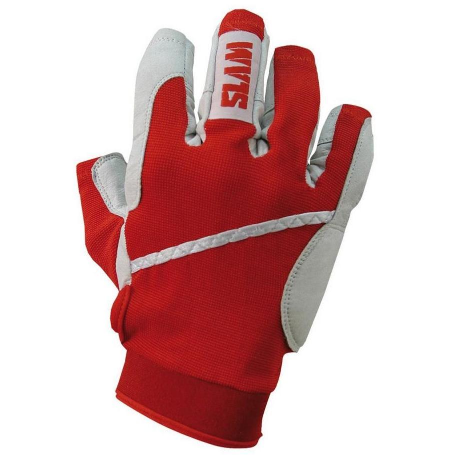 Перчатки с пальцами 3/4 для парусного спорта SLAM 3/4 Finger Gloves Red