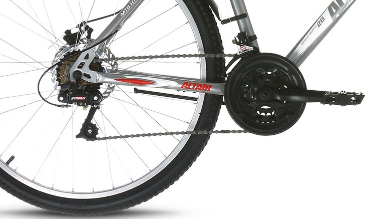 Велосипед Altair MTB HT 26 3.0 disc 2017 серый