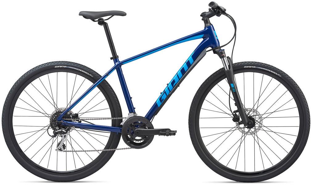 Велосипед Giant Roam 3 Disc 2020 темно-синий