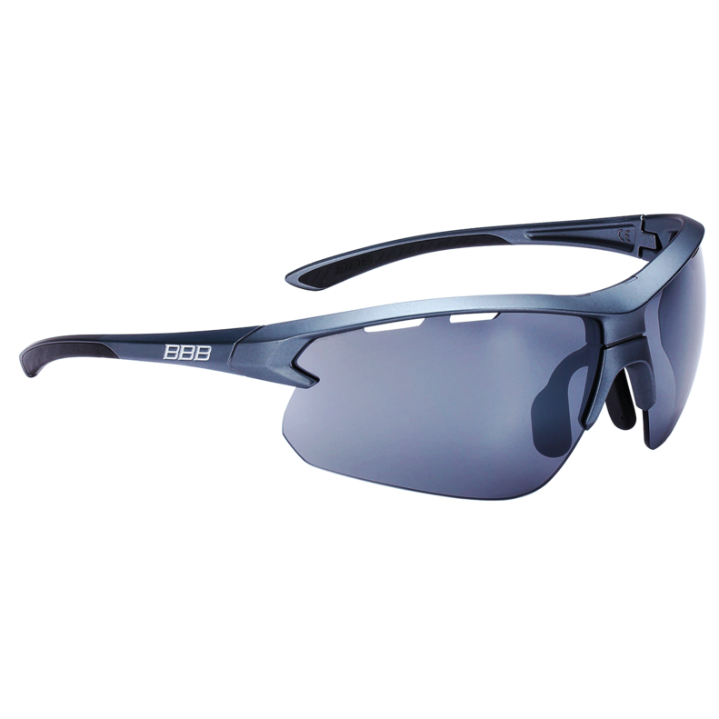 

Очки Солнцезащитные Bbb 2018 Impulse Pc Smoke Flash Mirror Lenses Синий, Черный