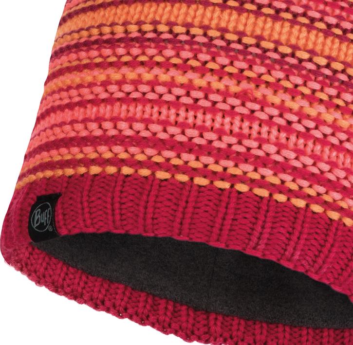 Шапка Buff Knitted & Fleece Hat Neper Bright Pink