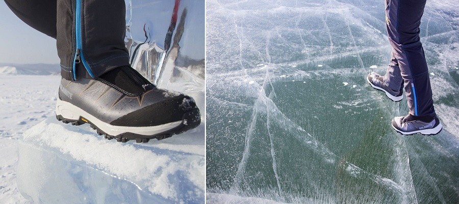 Выбираем обувь, которая не скользит. Vibram® Arctic Grip – лучшая подошвадля гололёда