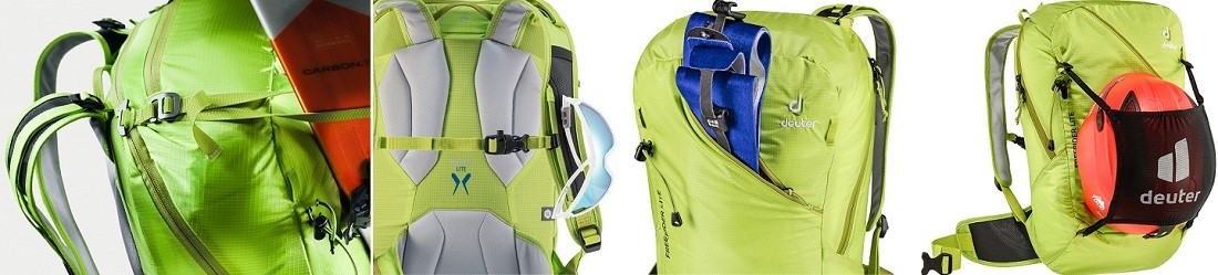 Зачем нужен рюкзак для фрирайда и скитура? Обзор новых рюкзаков Deuter Freerider и Rise от профессионального гида