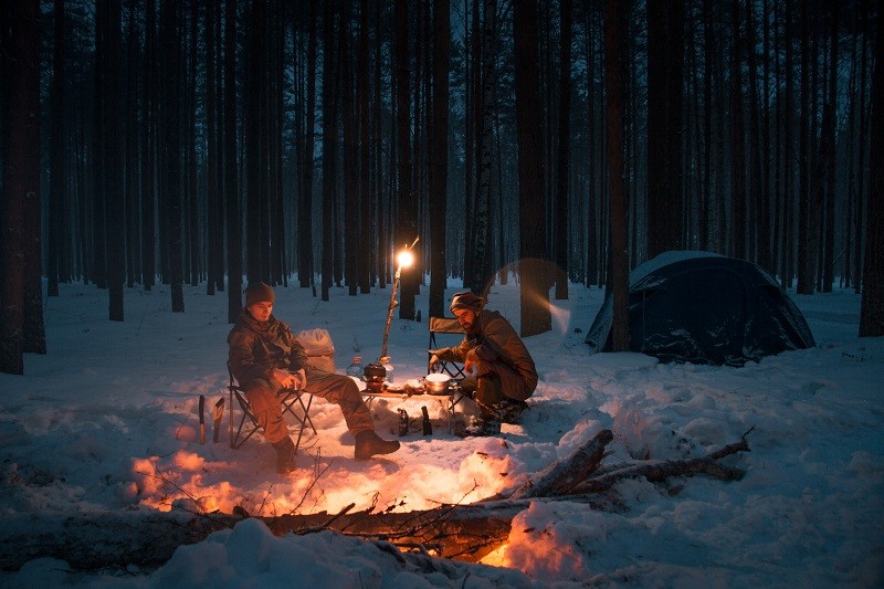 Всесезонные outdoor-наборы. Палатка + спальник + коврик на холодное время года