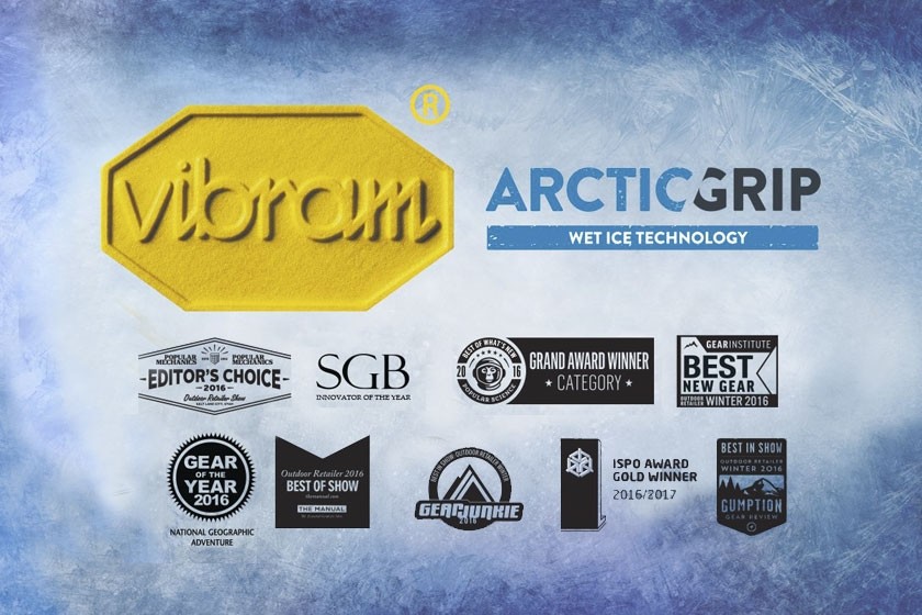 Выбираем обувь, которая не скользит. Vibram® Arctic Grip – лучшая подошва для гололёда