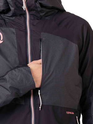 Куртка Ternua Kimoa Lite Black/Fresh Dubarry
