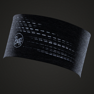 Повязка Buff Dryflx Headband Solid Light Grey