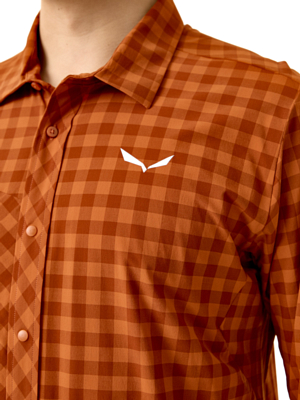 Рубашка Salewa Puez Dry Bombay Brown