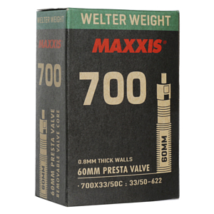 Велокамера Maxxis Welter Weight 700X33/50C Велониппель 60мм