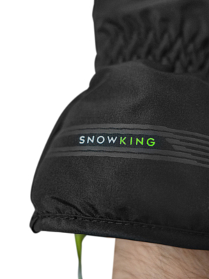 Перчатки REUSCH Snow King Black/Neon Green