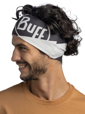 Повязка Buff CoolNet UV Wide Headband Arthy Graphite