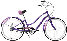 Велосипед Stinger Cruiser 3Sl 26 2021 фиолетовый