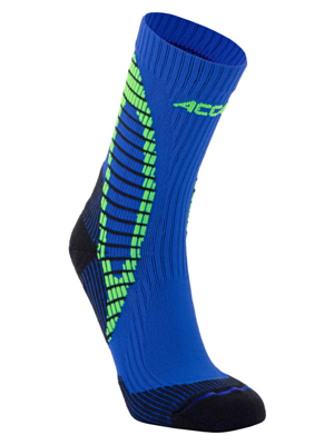 Носки Accapi X-Country Crew Royal/Lime Fluo