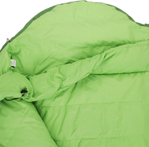 Спальник BASK Trekking V2-S Left Темно-зеленый/Зеленый