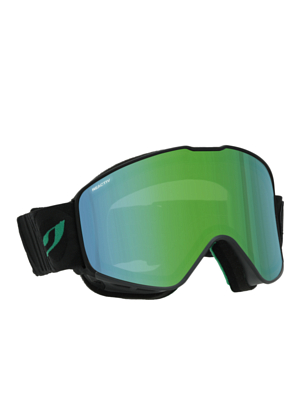Очки горнолыжные Julbo Cyrius Black/Green-Reactiv 1-3 High Contrast Flash Green