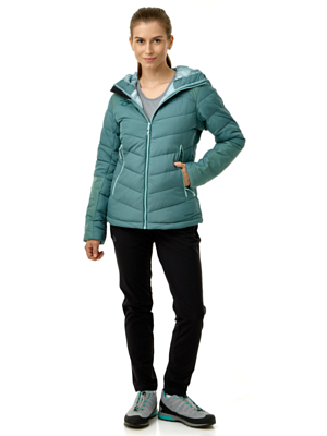 Куртка Ternua Yaksim Hood Jkt W Hydro Green